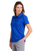 Under Armour Ladies' Recycled Polo ROYAL/ BLK _400 ModelQrt