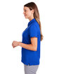 Under Armour Ladies' Recycled Polo ROYAL/ BLK _400 ModelSide