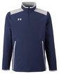 Under Armour Men's Motivate 3.0 Long Sleeve Half-Zip MID NVY/ WH _410 OFFront