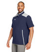 Under Armour Men's Motivate 3.0 Short Sleeve Half-Zip MID NVY/ WH _410 ModelQrt