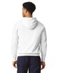 Comfort Colors Unisex Lightweight Cotton Hooded Sweatshirt WHITE ModelBack