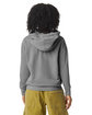 Comfort Colors Unisex Lightweight Cotton Hooded Sweatshirt GREY ModelBack