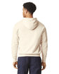 Comfort Colors Unisex Lightweight Cotton Hooded Sweatshirt IVORY ModelBack