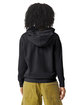 Comfort Colors Unisex Lightweight Cotton Hooded Sweatshirt BLACK ModelBack