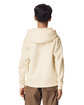 Comfort Colors Youth Lightweight Hooded Sweatshirt IVORY ModelBack