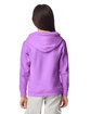 Comfort Colors Youth Lightweight Hooded Sweatshirt NEON VIOLET ModelBack