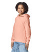 Comfort Colors Youth Lightweight Hooded Sweatshirt PEACHY ModelSide