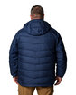 Columbia Men's Labyrinth Loop Hooded Jacket MOUNTN BLU/ C NV ModelBack