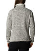 Columbia Ladies' Sweater Weather II Full- Zip CHALK HEATHER ModelBack