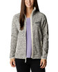 Columbia Ladies' Sweater Weather II Full- Zip CHALK HEATHER ModelQrt