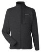 Columbia Men's Sweater Weather Full-Zip BLACK HEATHER OFFront