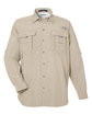 Columbia Men's Bahama II Long-Sleeve Shirt FOSSIL OFFront