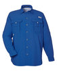 Columbia Men's Bahama II Long-Sleeve Shirt VIVID BLUE OFFront