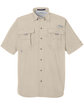 Columbia Men's Bahama II Short-Sleeve Shirt FOSSIL OFFront