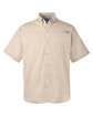 Columbia Men's Tamiami II Long-Sleeve Fishing Shirt FOSSIL FlatFront