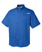 Columbia Men's Tamiami II Long-Sleeve Fishing Shirt VIVID BLUE OFQrt