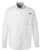 Columbia Men's Tamiami II Short-Sleeve Fishing Shirt WHITE FlatFront