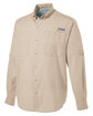 Columbia Men's Tamiami II Short-Sleeve Fishing Shirt FOSSIL OFQrt