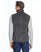 Columbia Men's Steens Mountain Vest CHARCOAL HEATHER ModelBack