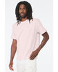 Bella + Canvas The 6oz Heavyweight Unisex T-Shirt SOFT PINK ModelSide