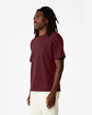 Bella + Canvas The 6oz Heavyweight Unisex T-Shirt MAROON ModelSide