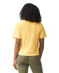 Comfort Colors Ladies' Heavyweight Cropped T-Shirt BUTTER ModelBack