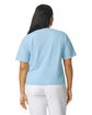 Comfort Colors Ladies' Heavyweight Cropped T-Shirt CHAMBRAY ModelBack