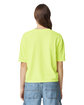 Comfort Colors Ladies' Heavyweight Cropped T-Shirt NEON LEMON ModelBack