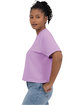 Comfort Colors Ladies' Heavyweight Cropped T-Shirt ORCHID ModelSide