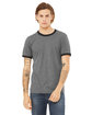 Bella + Canvas Men's Jersey Short-Sleeve Ringer T-Shirt  