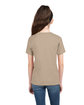 Next Level Apparel Youth Boys Cotton Crew TAN ModelBack