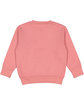 Rabbit Skins Toddler Fleece Sweatshirt MAUVELOUS ModelBack