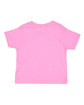 Rabbit Skins Toddler Fine Jersey T-Shirt RASPBERRY ModelBack