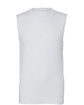 Bella + Canvas Unisex Jersey Muscle Tank WHITE OFFront