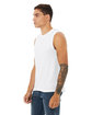 Bella + Canvas Unisex Jersey Muscle Tank WHITE ModelQrt