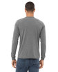 Bella + Canvas Unisex Triblend Long-Sleeve T-Shirt GREY TRIBLEND ModelBack