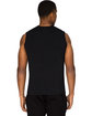 Threadfast Unisex Impact Tank BLACK ModelBack