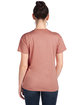 Next Level Apparel Ladies' Relaxed T-Shirt DESERT PINK ModelBack