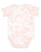 Rabbit Skins Infant Fine Jersey Bodysuit ROSE TIE DYE ModelBack