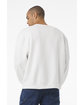 Bella + Canvas Unisex 10oz Crewneck Sweatshirt WHITE ModelBack