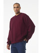 Bella + Canvas Unisex 10oz Crewneck Sweatshirt MAROON ModelSide