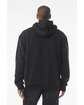 Bella + Canvas Unisex 10oz Hooded Pullover VINTAGE BLACK ModelBack