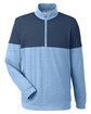 Puma Golf Men's Cloudspun Warm Up Quarter-Zip BLU BELL/ DK DNM OFFront