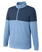 Puma Golf Men's Cloudspun Warm Up Quarter-Zip BLU BELL/ DK DNM OFQrt