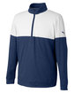 Puma Golf Men's Cloudspun Warm Up Quarter-Zip PEACOAT/ BRT WHT OFQrt