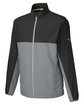 Puma Golf Men's 1st Mile Wind Jacket PMA BLK/ QUT SHD OFQrt