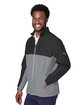 Puma Golf Men's 1st Mile Wind Jacket PMA BLK/ QUT SHD ModelQrt