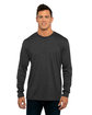 Next Level Apparel Men's Triblend Long-Sleeve Crew  