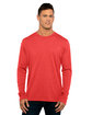 Next Level Apparel Men's Triblend Long-Sleeve Crew  