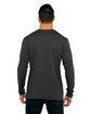 Next Level Apparel Men's Triblend Long-Sleeve Crew  ModelBack